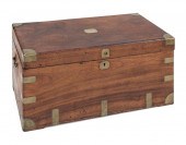 FINE BRASS-BOUND CAMPHORWOOD T