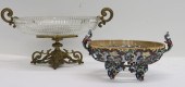 FINE BRONZE MOUNTED CUT GLASS