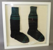 FINE CASE DISPLAY OF PAIR OF B