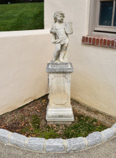 FINE CAST STONE GARDEN STATUE