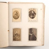 Fine CDV Album of European Roy