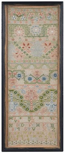 FINE CHARLES II EMBROIDERED BAND