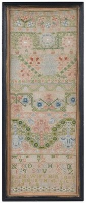 FINE CHARLES II EMBROIDERED BA
