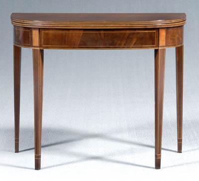 Fine Charleston Federal card table,