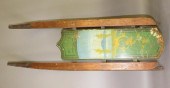 FINE CHILD'S OAK & PAINT DECOR