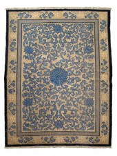 Fine Chinese carpet  19th cent