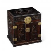 Fine Chinese carved full zitan