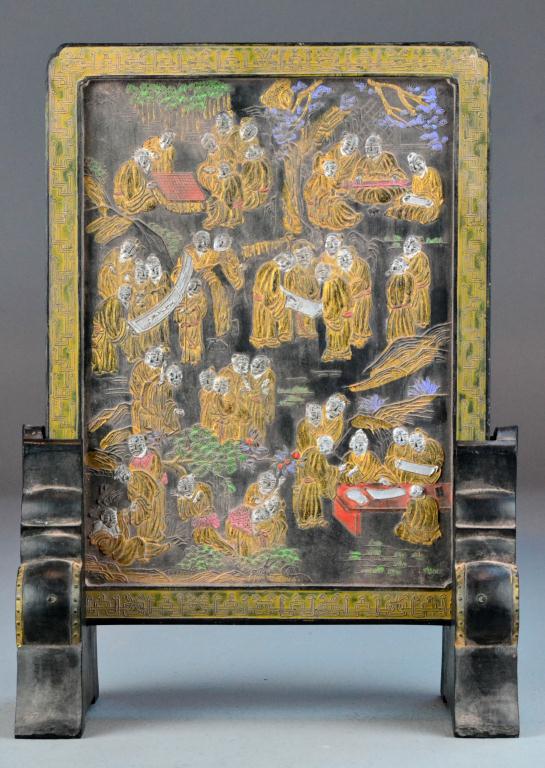 Fine Chinese Carved & Painted