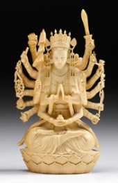 Fine Chinese elephant ivory mo