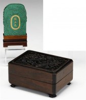 Fine Chinese green ink stick a