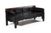 Fine Chinese hongmu bench    e