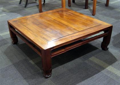 Fine Chinese huanghuali low table