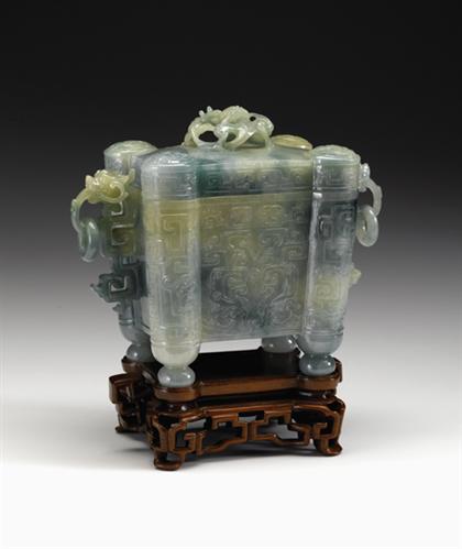 Fine Chinese jadeite archaic