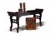 Fine Chinese jumu recessed leg