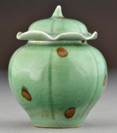 Fine Chinese Qing Celedon & Ir