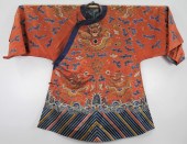 FINE CHINESE QING SILK GOLD TH