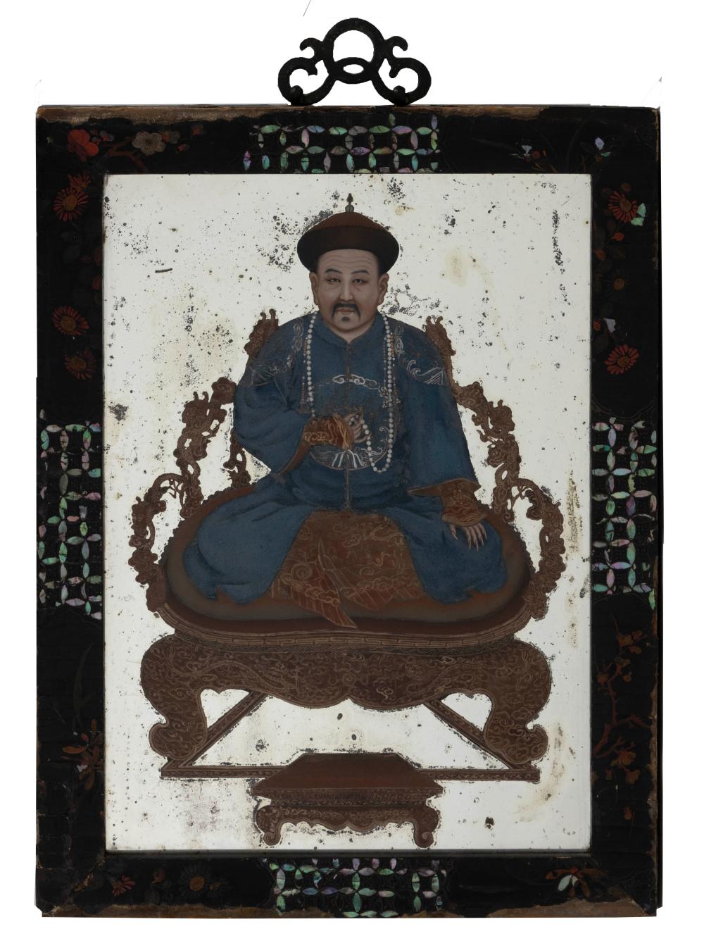 FINE CHINESE REVERSE-PAINTED