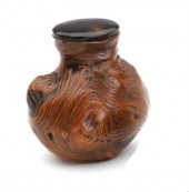 Fine Chinese rootwood snuff bo