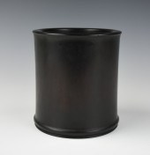FINE CHINESE ZITAN BRUSHPOT, Q