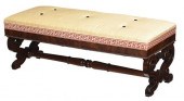 FINE CLASSICAL CARVED MAHOGANY