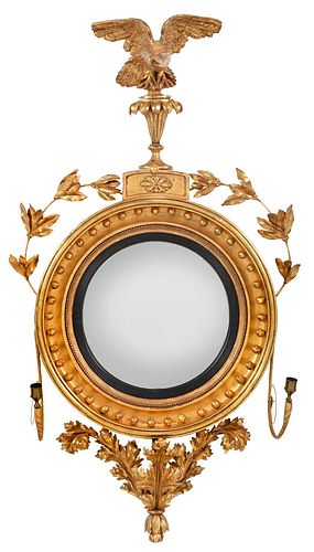 FINE CLASSICAL EAGLE FIGURAL GILT