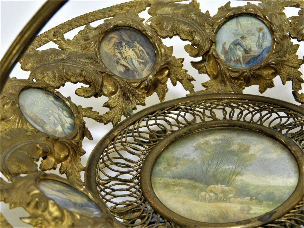 FINE CONTINENTAL REPOUSSE BRONZE