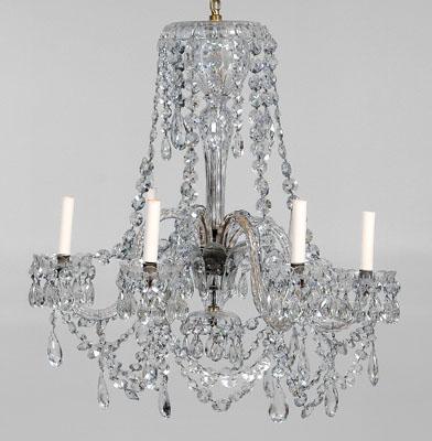 Fine cut crystal George III style