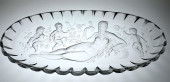 FINE CUT & ENGRAVED GLASS TRAY