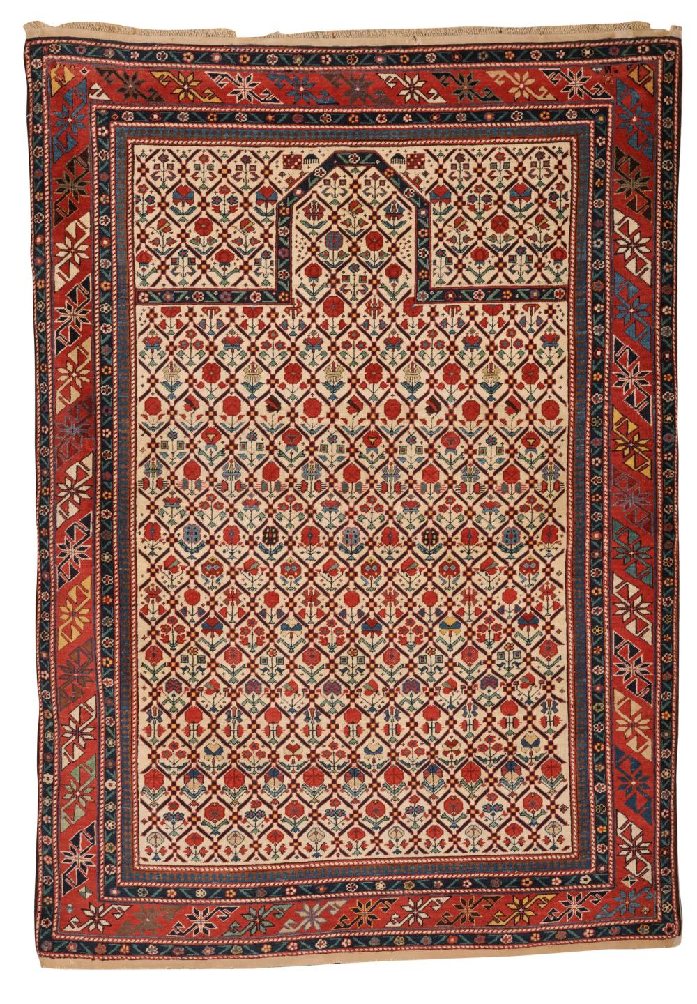 FINE DAGHESTAN PRAYER RUG,