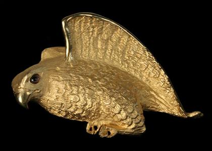 Fine designer "falcon" belt buckle