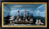 FINE DIORAMA OF THE SS "CITY O