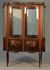 FINE DOUBLE DOOR CURVED GLASS