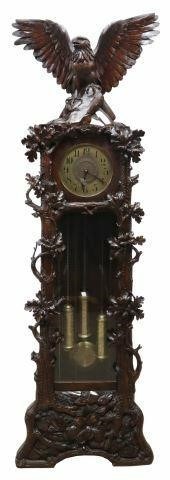 FINE EAGLE-TOPPED BLACK FOREST