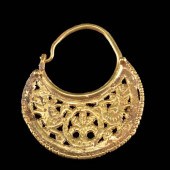 FINE EARLY BYZANTINE GOLD OPEN