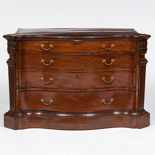 FINE EARLY GEORGE III CARVED
