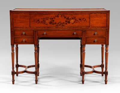 Fine Edwardian inlaid satinwood