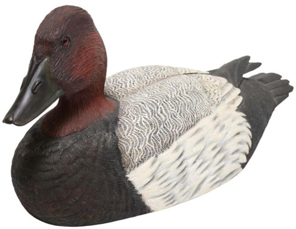 FINE EISENMAN CARVED DUCK DECOY,