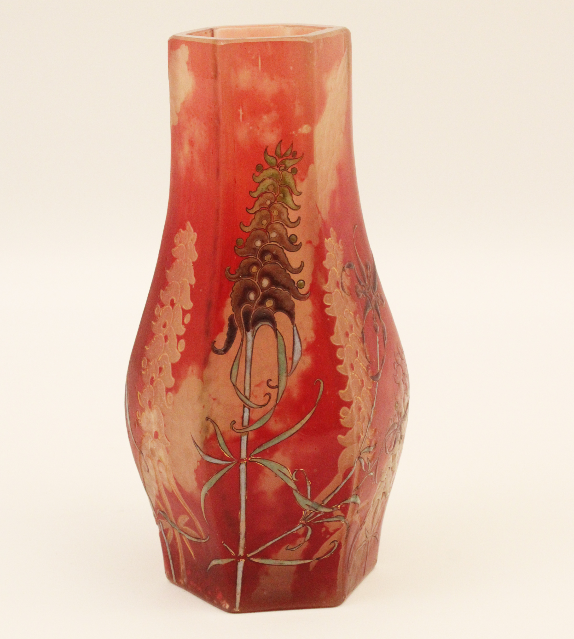 FINE EMILE GALLé ART GLASS VASE