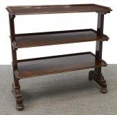 FINE ENGLISH MAHOGANY SERVER D