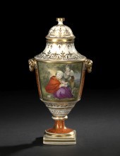 Fine English Porcelain Ram's H