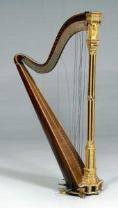 Fine Erard Louis Philippe harp