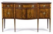 FINE FEDERAL INDLAID SIDEBOARD