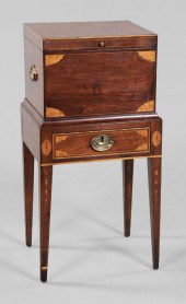 Fine Federal Inlaid Cellaret S