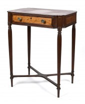 FINE FEDERAL INLAID MAHOGANY W
