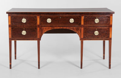 Fine Federal Inlaid Sideboard