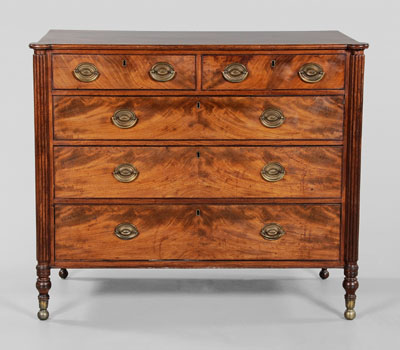 Fine Federal Mahogany Chest