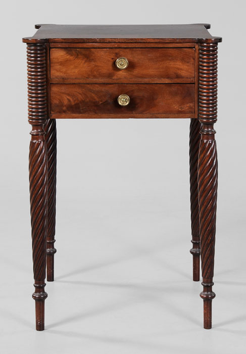 Fine Federal Mahogany Work Table