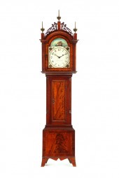 FINE FEDERAL-STYLE DWARF CLOCK