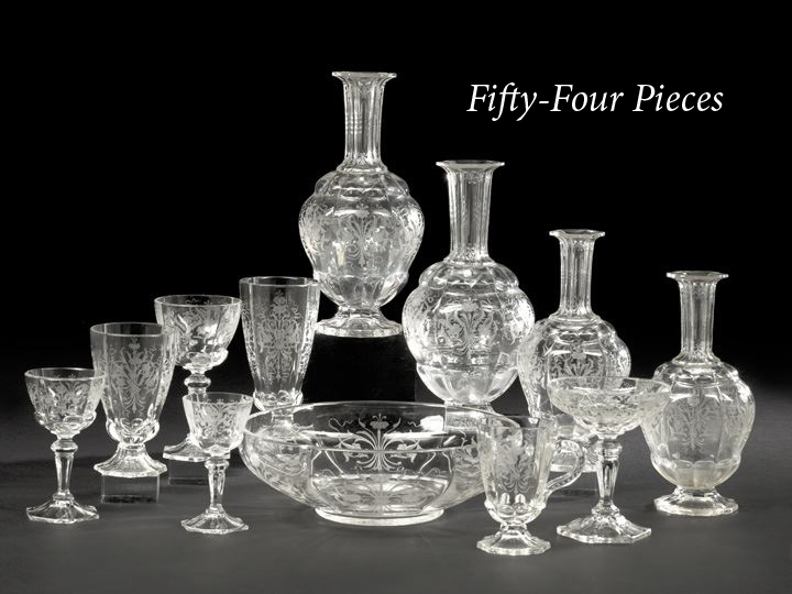 Fine Fifty-Four-Piece Edwardian