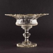 FINE FOOTED GLASS COMPORT, MID